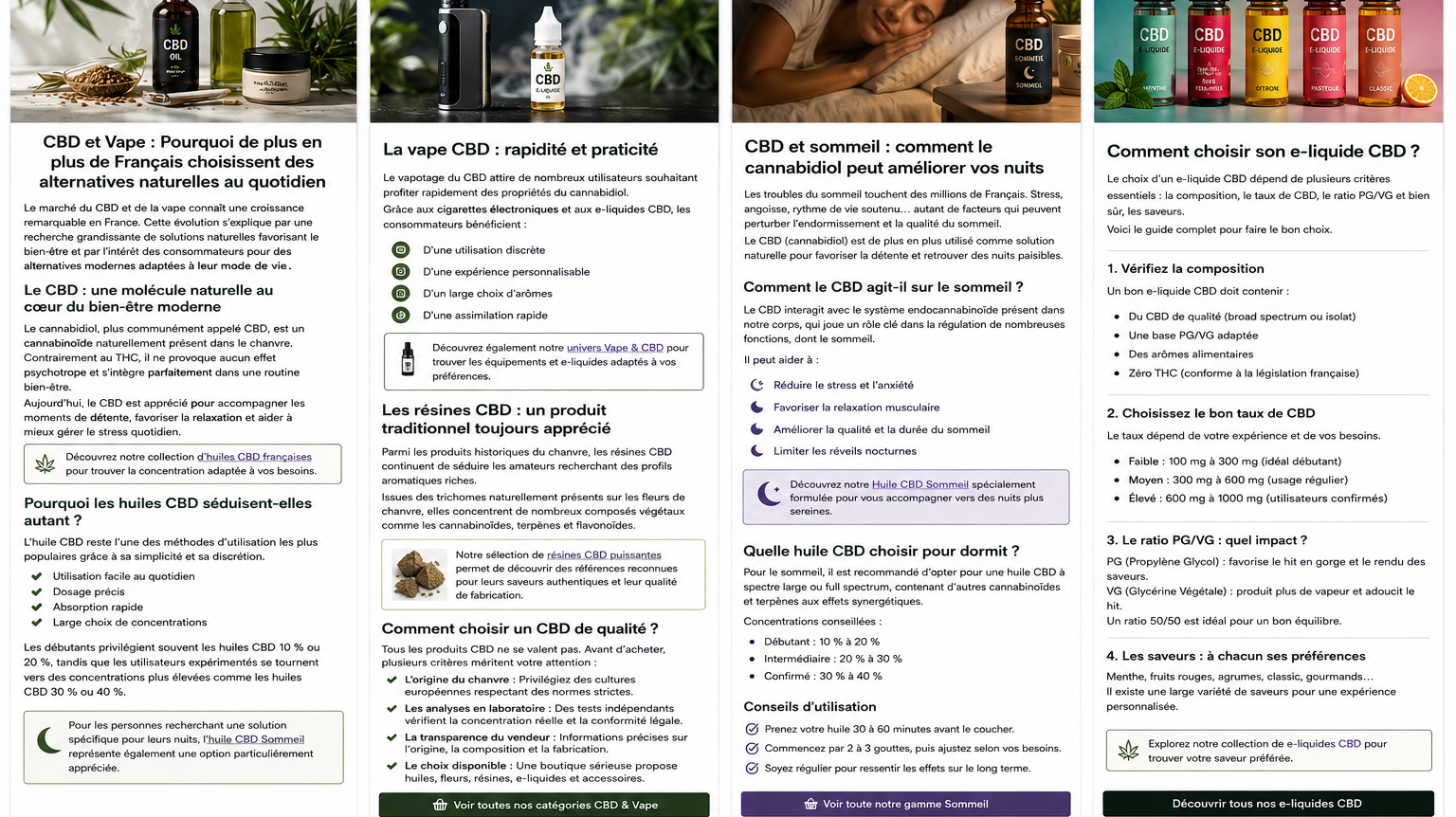 Le CBD , la vape.. Un univers que pour vous