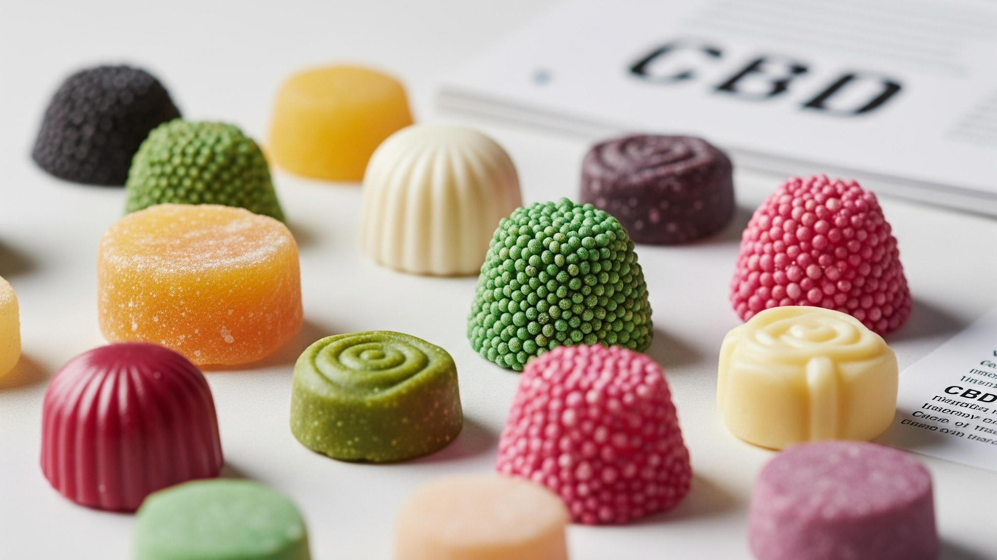 Les confiseries au CBD : gourmandise et bien-être
