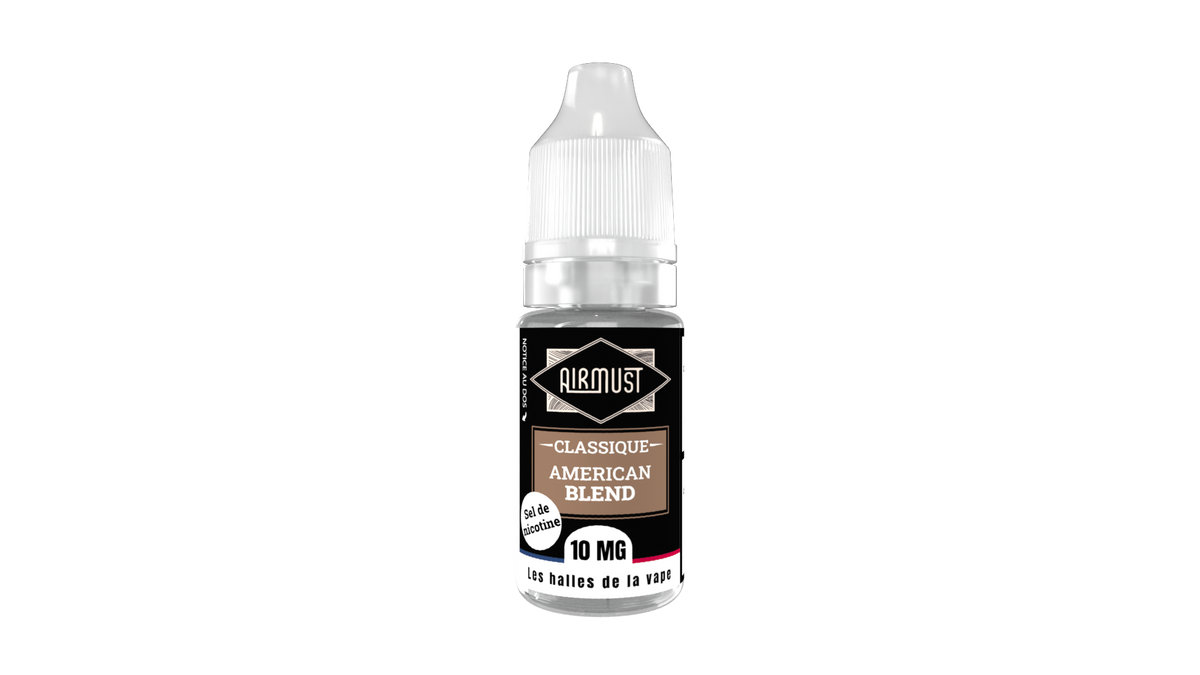 American Blend sel de nicotine 10ml Airmust