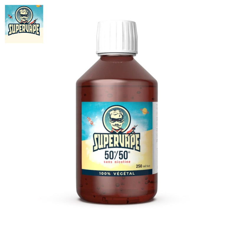 Base DIY Supervape 50/50 250 ml sans nicotine