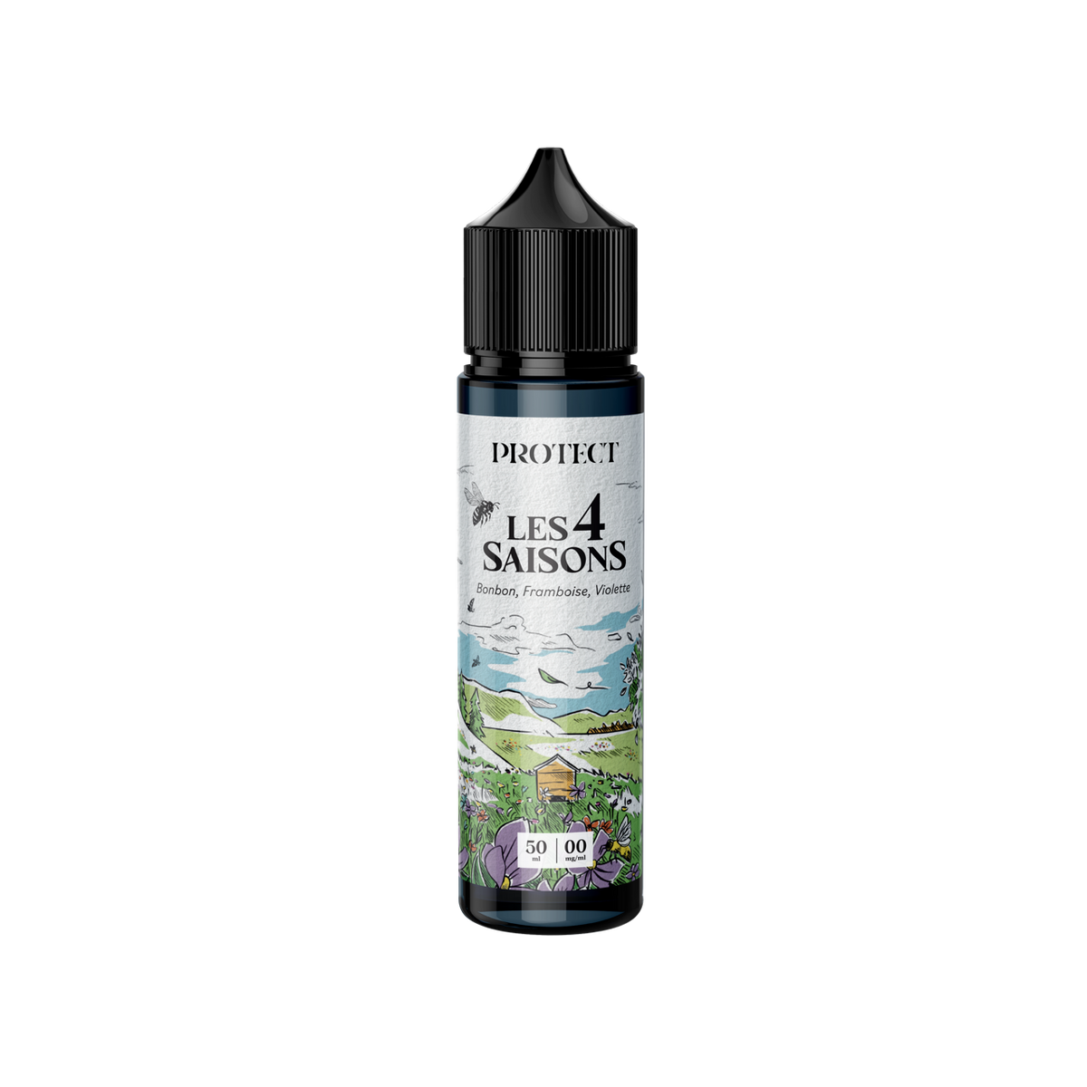 E-liquide Protect 4 Saisons Bonbon Framboise Violette 50 ml