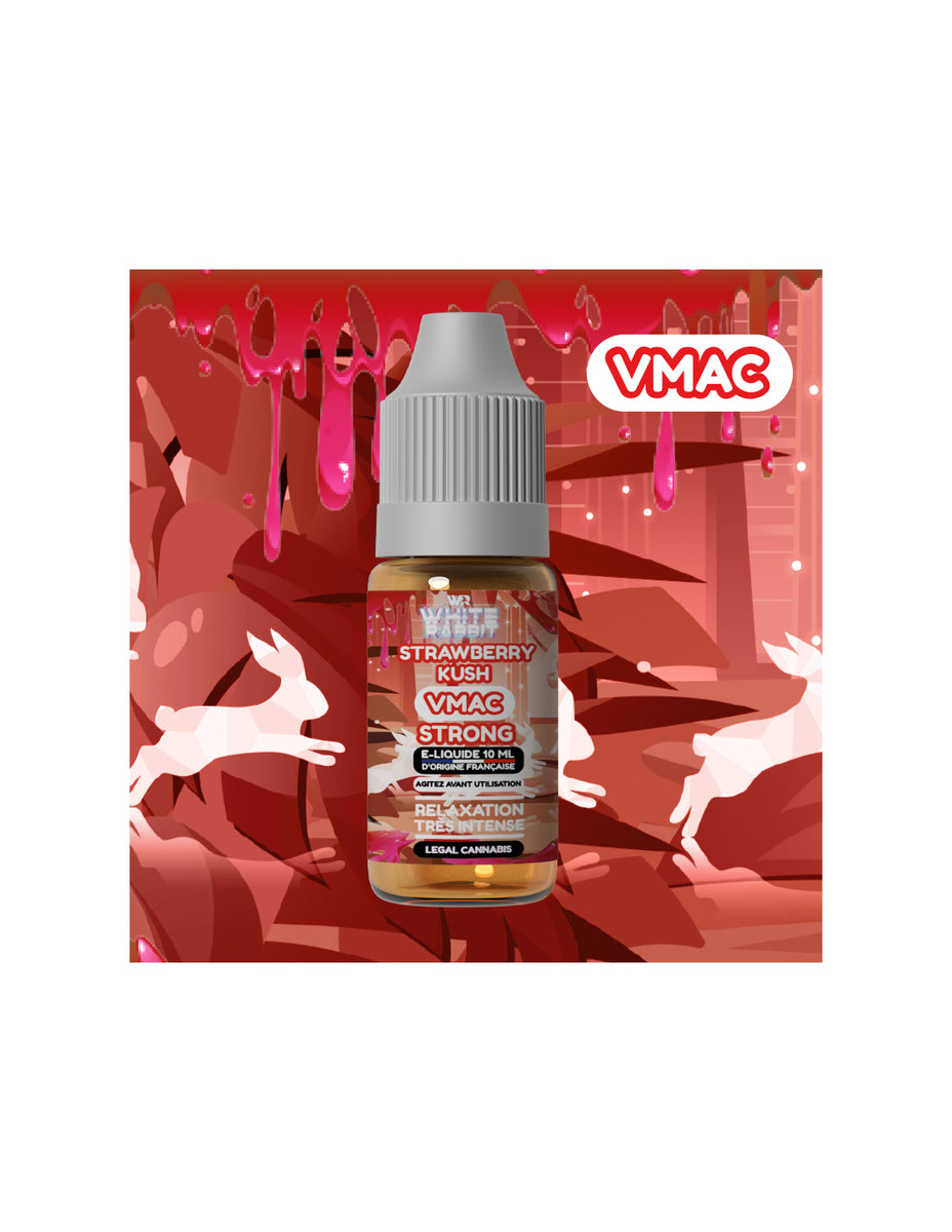Strawberry kush - VMAC STRONG - White Rabbit 1000mg Natukana CBD & VAPE Strawberry kush - VMAC STRONG - White Rabbit 1000mg Natukana CBD & VAPE