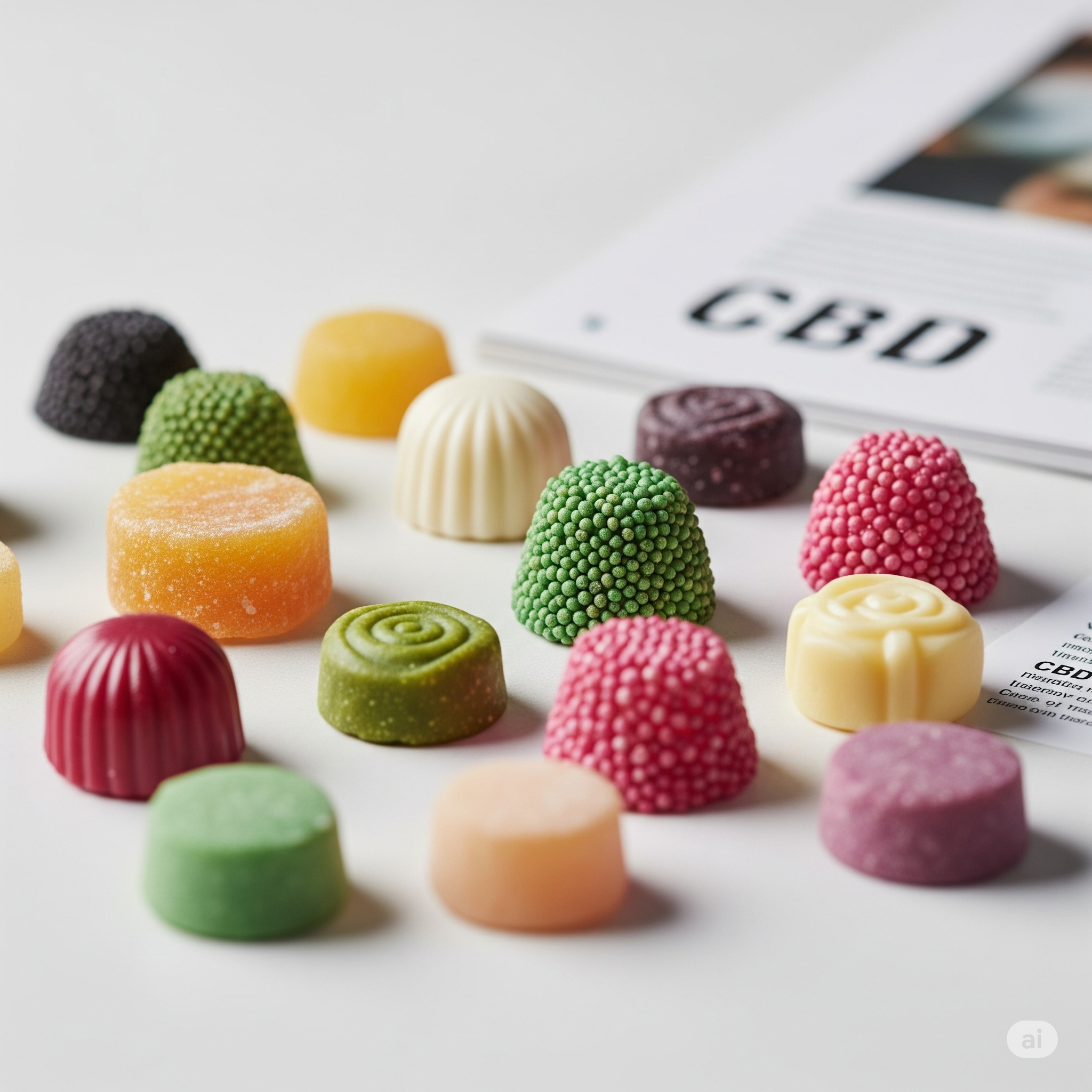 Les confiseries au CBD : gourmandise et bien-être