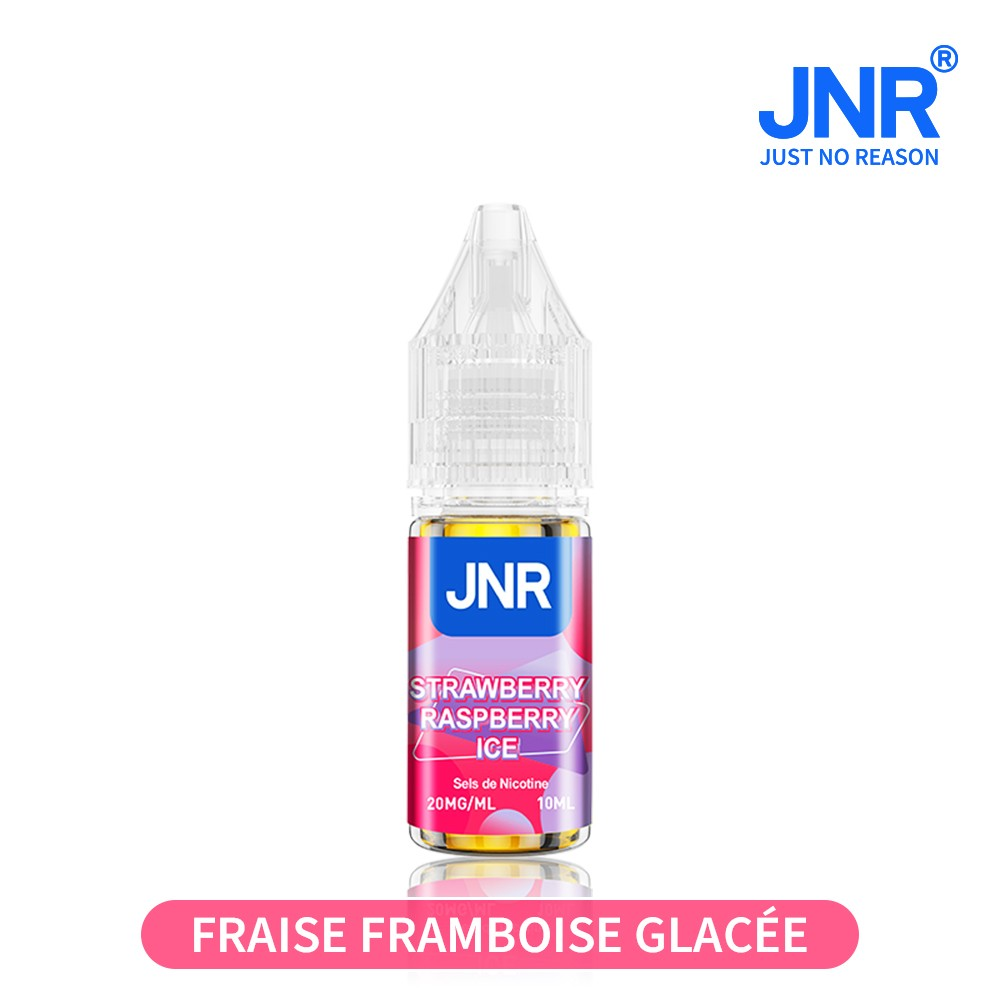 E-liquide Strawberry Raspberry Ice JNR 10ml sel de nicotine 20mg