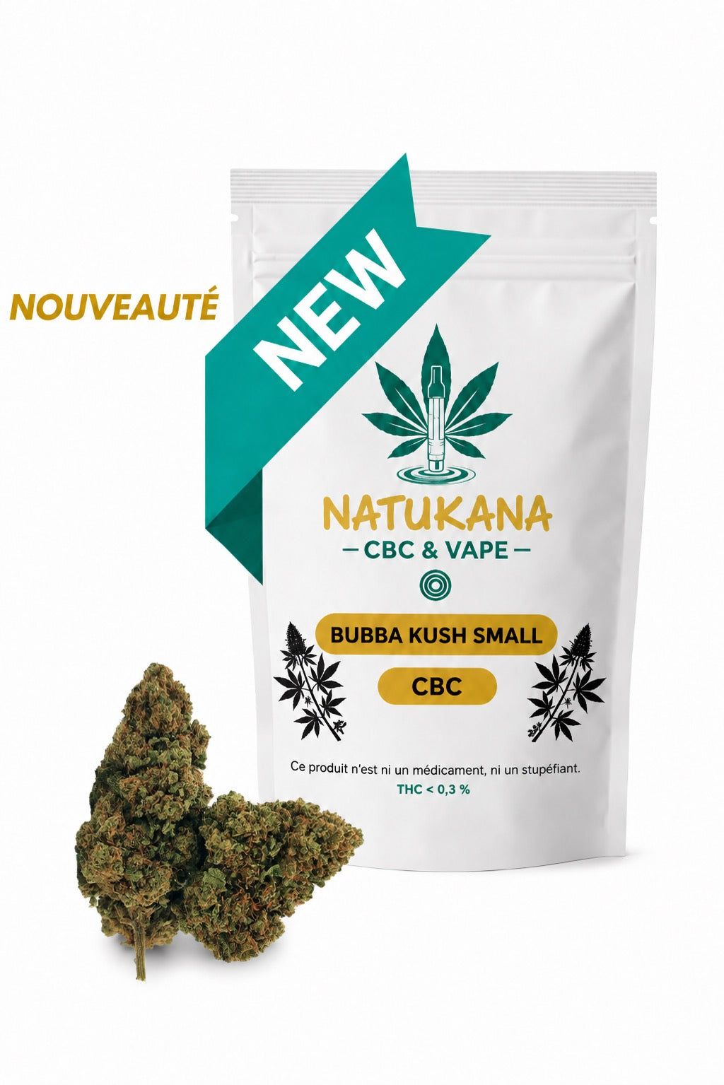 Bubba kush small bud Natukana
