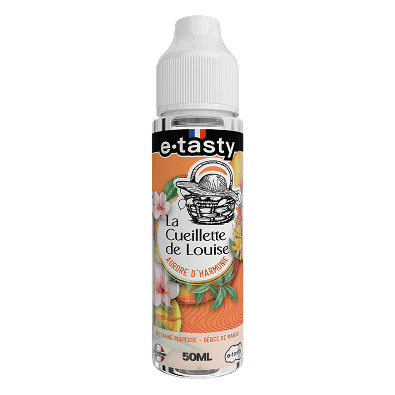 Flacon d'e-liquide Aurore d'Harmonie 50ml La Cueillette de Louise e.tasty