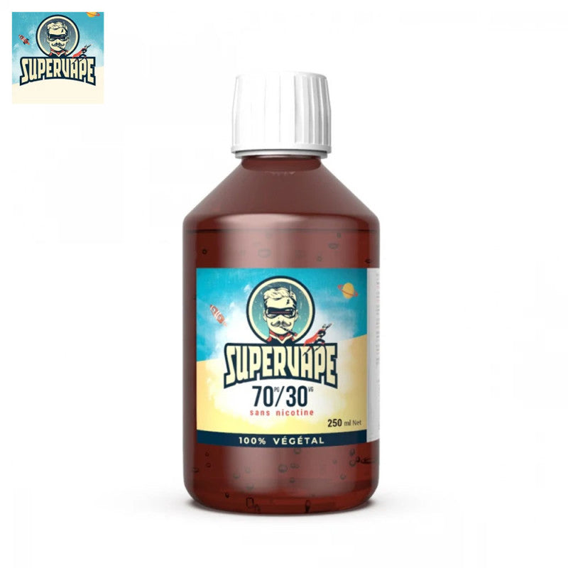 Base DIY Supervape 70/30 250 ml sans nicotine