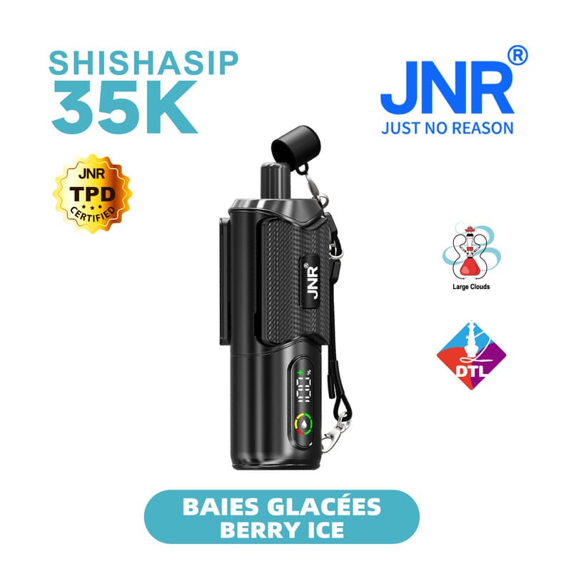 ShishaSip 35K JNR Berry Ice