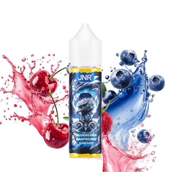 E-liquide Blueberry Raspberry Cherry JNR 50 ml à booster