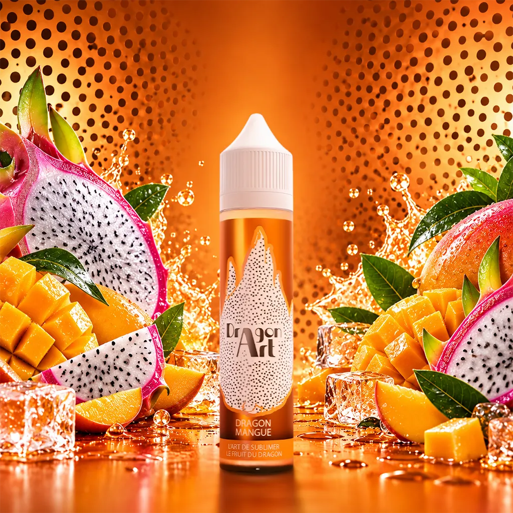 E-liquide Dragon Mangue Frais Dragon'Art Bobble 50 ml