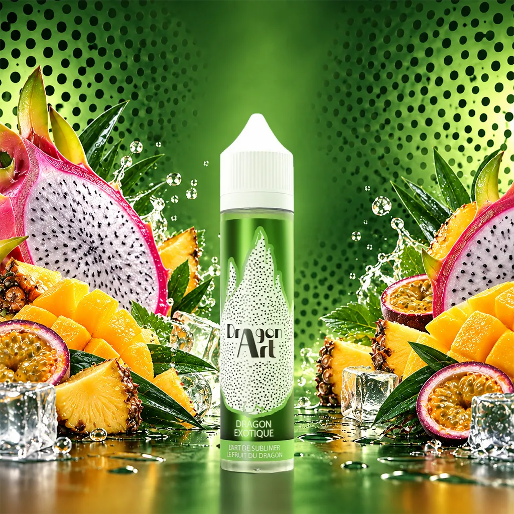 E-liquide Dragon Exotique Frais Dragon'Art Bobble 50 ml