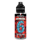 Flacon d'e-liquide Numbers 6 100ml Numbers e.tasty