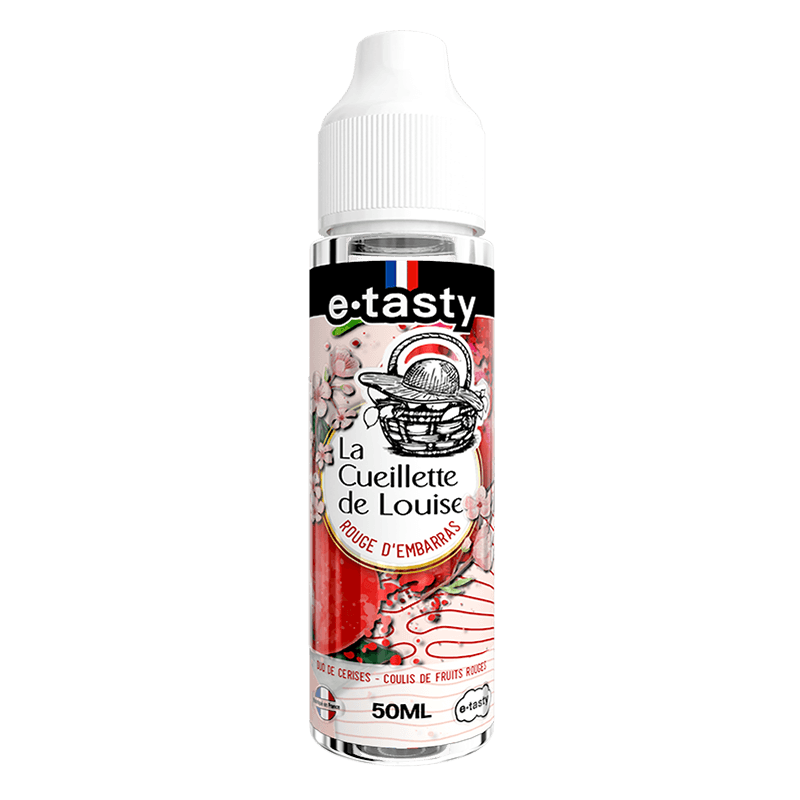 Flacon d'e-liquide Rouge d'Embarras 50ml La Cueillette de Louise e.tasty