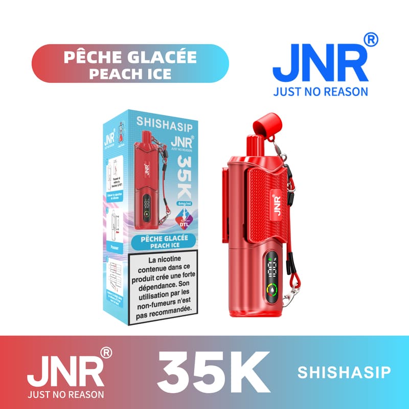 ShishaSip 35K JNR Peach Ice