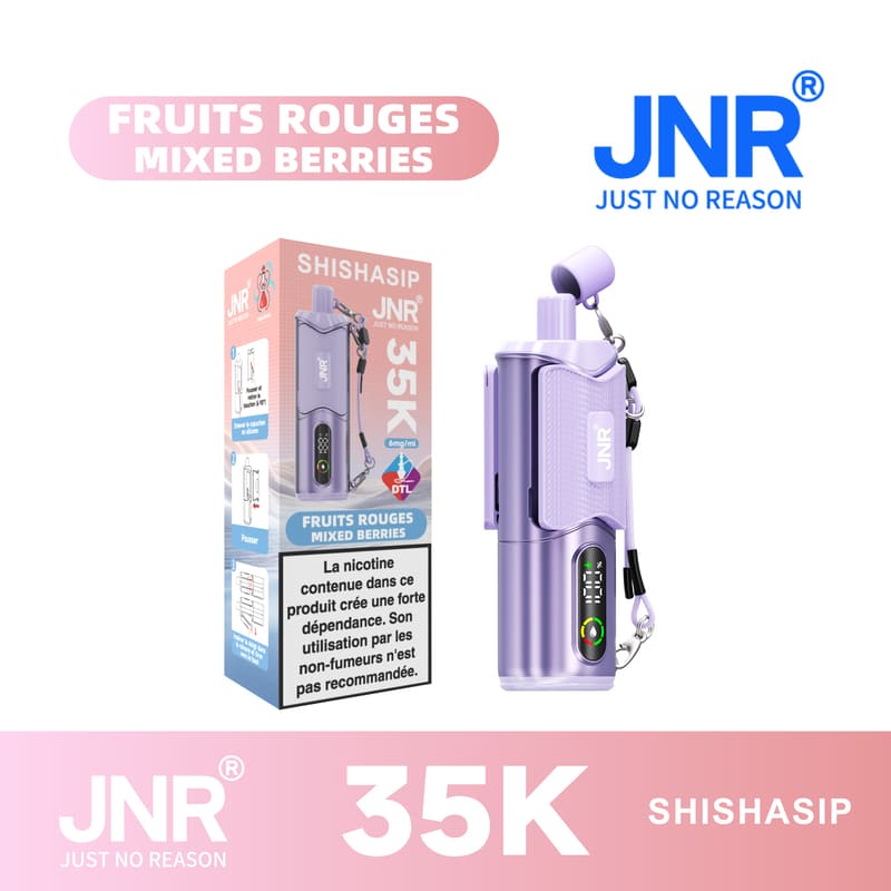 ShishaSip 35K JNR Mixed Berries