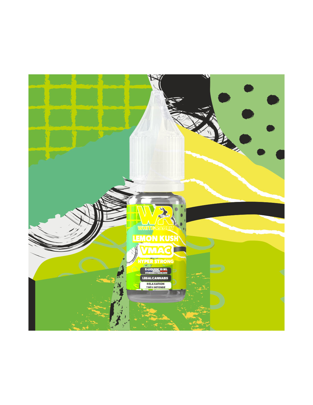 White Rabbit VMAC HYPER STRONG Lemon Kush 10ml